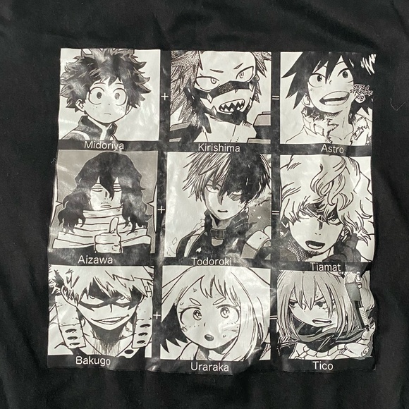 My Hero Academia Oversized Graphic T-shirt - Picture 2 of 2